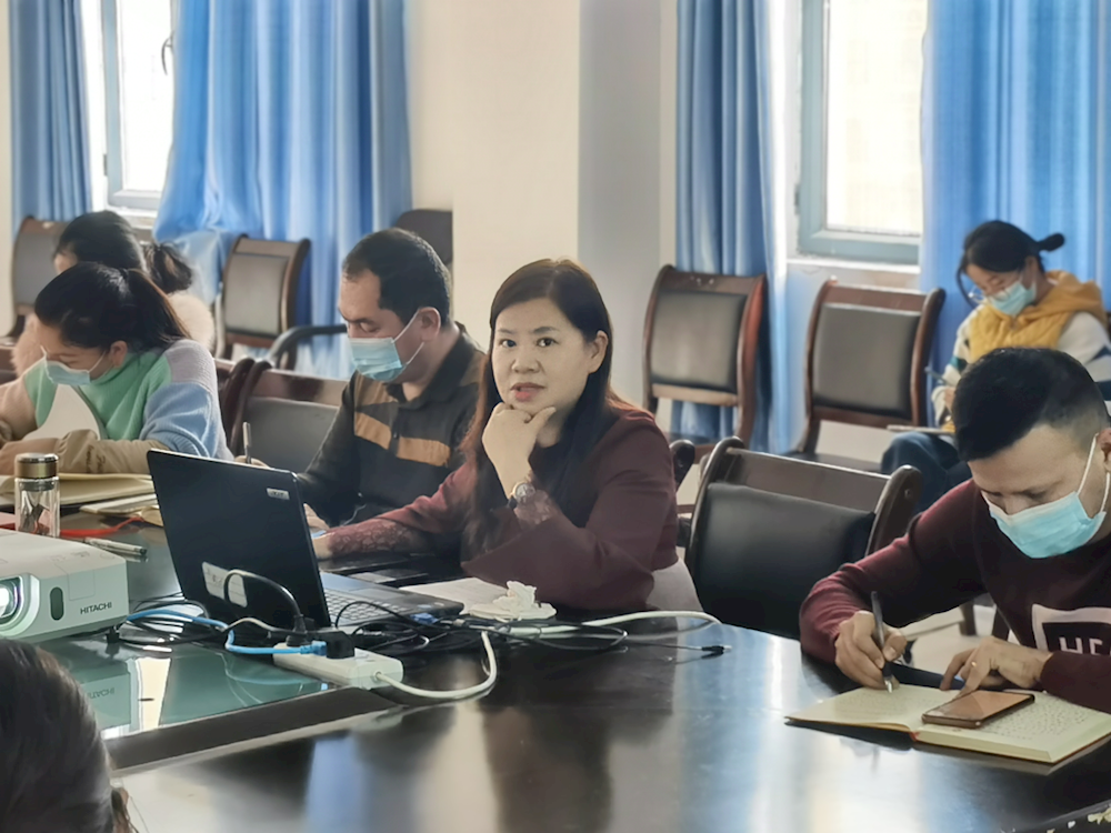 深学细悟笃行 凝聚力量奋进                   ——生物工程学院宣讲党的二十大精神